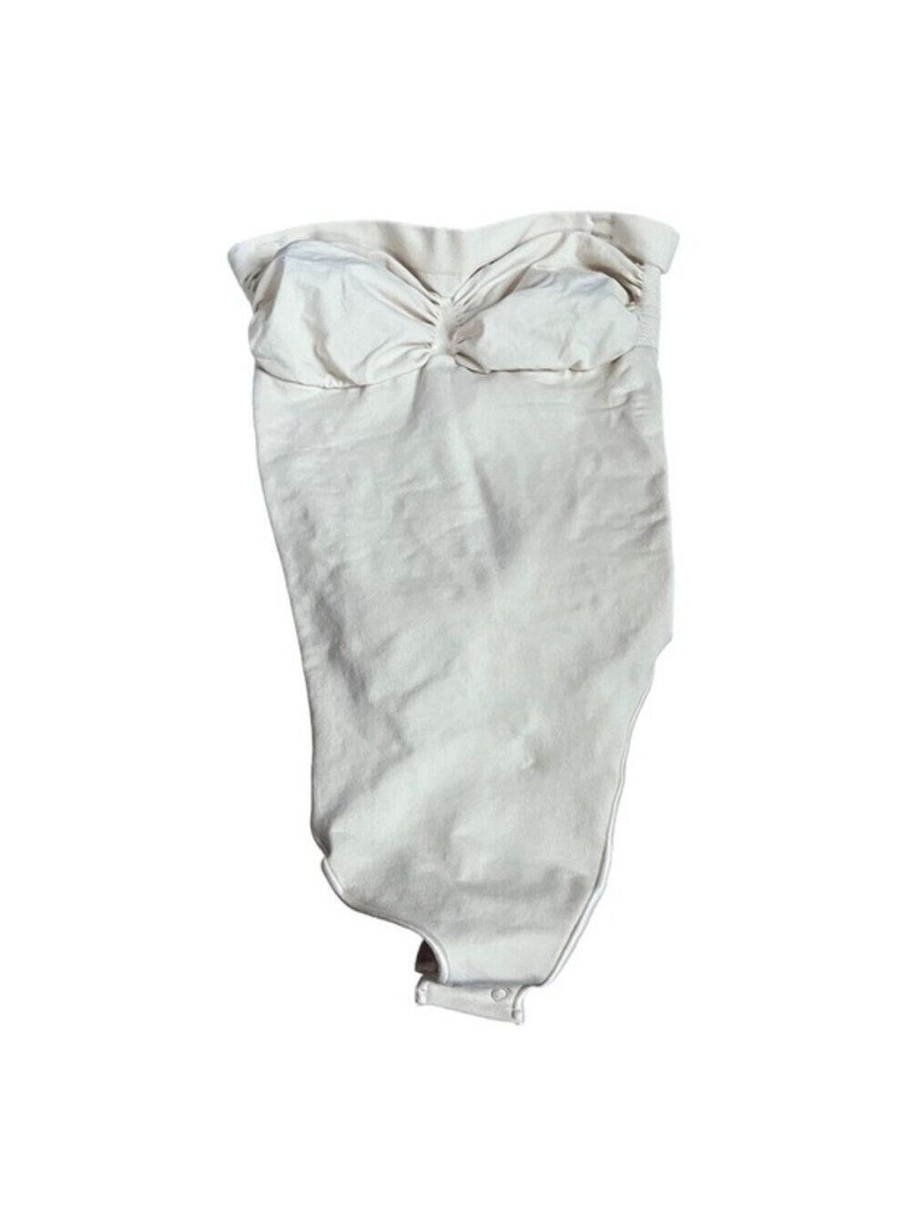SKIMS Strapless Thong Bodysuit XL (US 16–18) Sand Cream NWOT MSRP $70